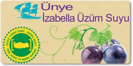 Ünye İzabella Üzüm Suyuna Coğrafi Tescil